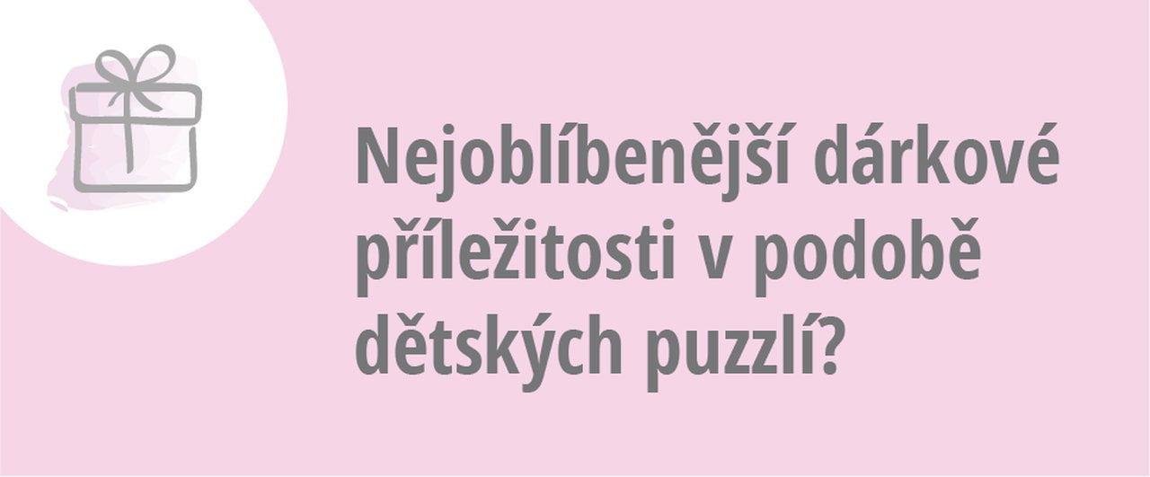 Dětské puzzle jako dárek