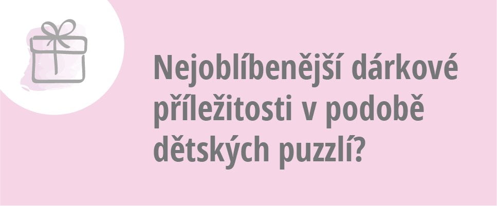 Dětské puzzle jako dárek