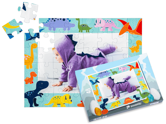 puzzle s dinosaury