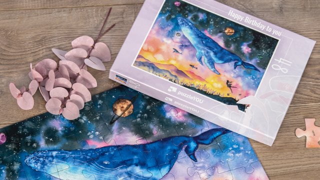 Nejkrásnější dárek v podobě puzzle pro děti a dospívající