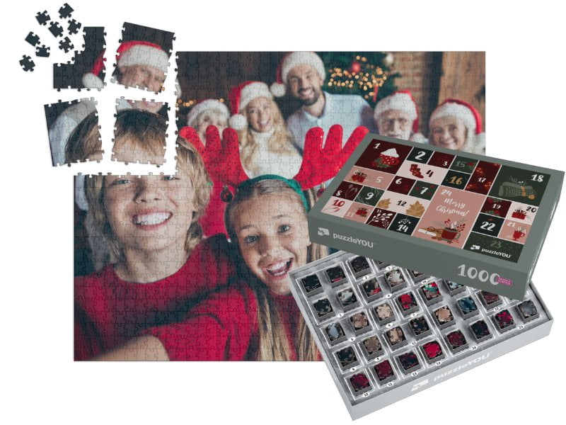 NOVINKA: Puzzle 1000 dílků jako Adventní kalendář