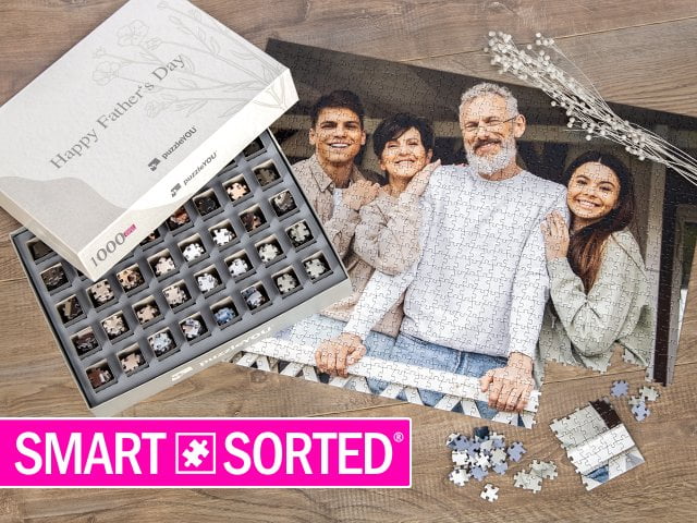 SMART SORTED® - Puzzle s překvapením ke Dni otců