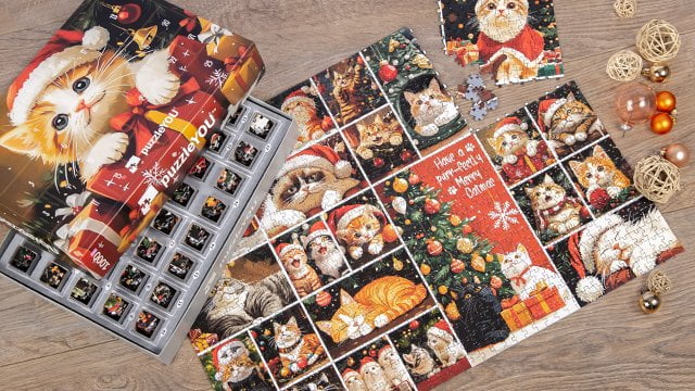 Adventní kalendář s motivem