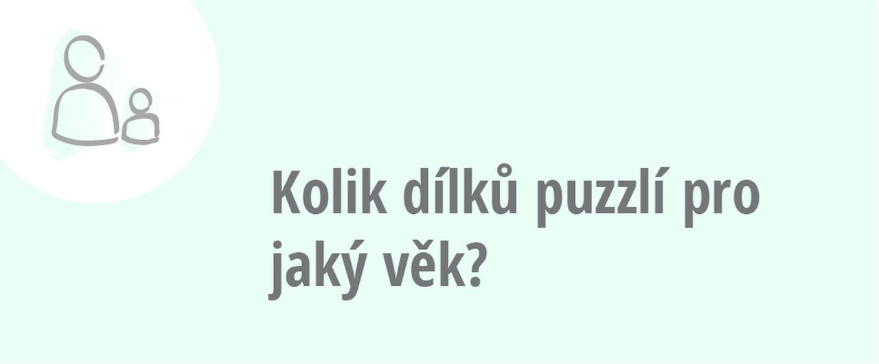 Jaký počet dílků pro který věk?
