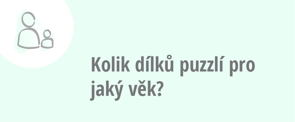 Jaký počet dílků pro který věk?