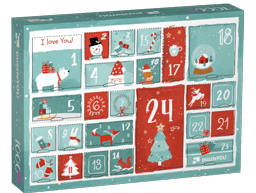 Puzzle jako Adventní kalendář pro děti