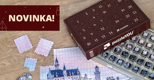 Novinka! Puzzle jako Adventní kalendář od puzzleYOU