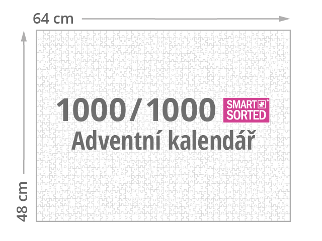 1000 / SMART SORTED / Adventní kalendář