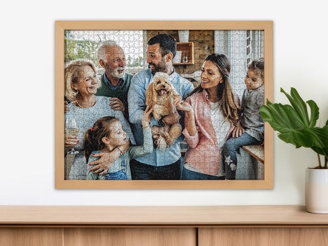 Skládací rámeček na puzzle 1000 dílků a Adventní kalendář