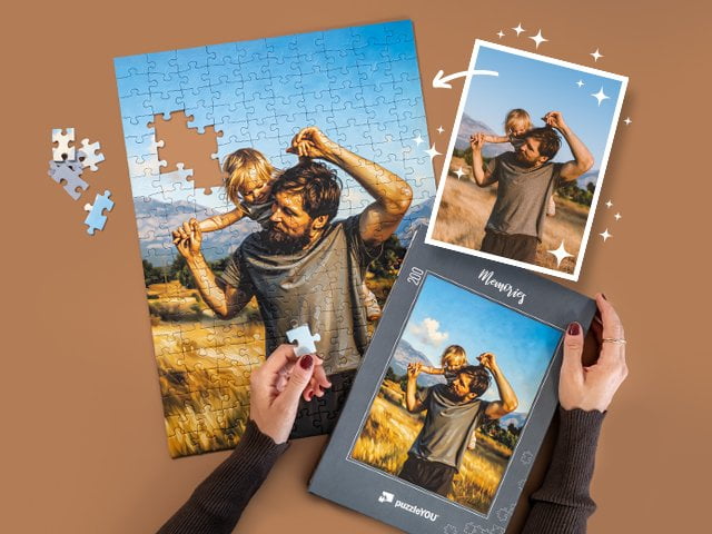 Puzzle z fotky AI Art - Oil Painting